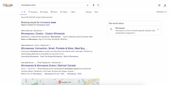 How to identify the true intent of a keyword by analyzing the organic search results