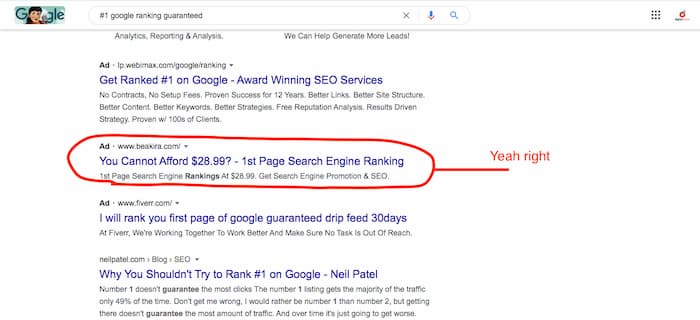 There are no such thing as cheap SEO services-they are one of the SEO myths to avoid falling for when choosing a an SEO company