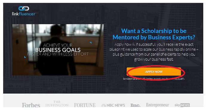 Example of how to make a CTA button stand out by using contrasting colour