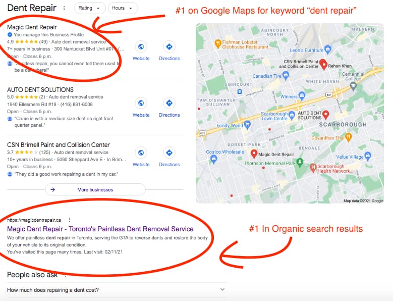 local SEO in Toronto